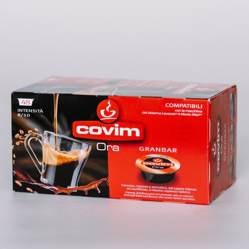 Kohvikapslid COVIM ORA Granbar (48 tk) Lavazza A Modo Mio tüüp