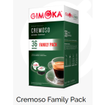 Kohvikapslid GIMOKA Cremoso (36 tk) Lavazza A Modo Mio tüüp